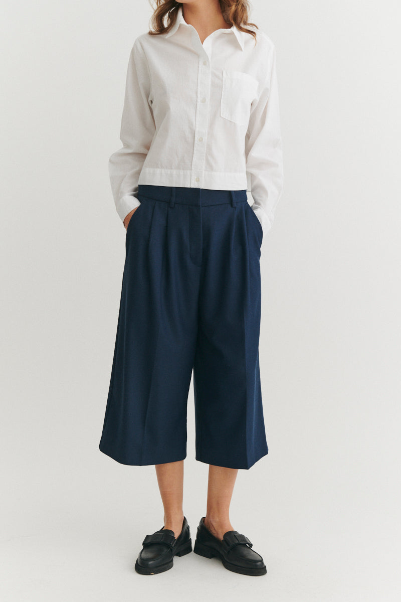 basic-apparel-marjo-ba573-04-shorts-navy-melange image 1