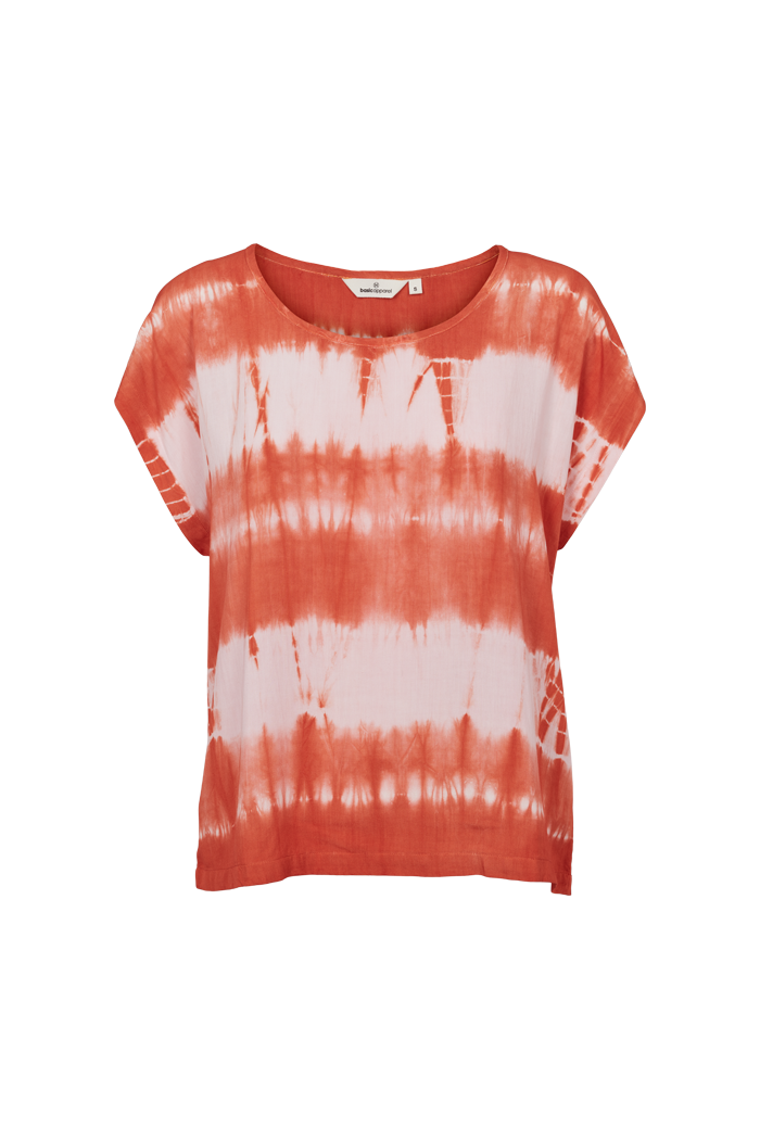 basic-apparel-orchid-tee-t-shirt-tie-dye-viskose-rosa image 4