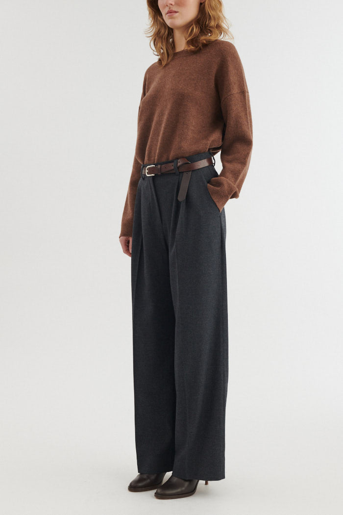 basic-apparel-marjo-pants-stoffhose-blackened-pearl image 3