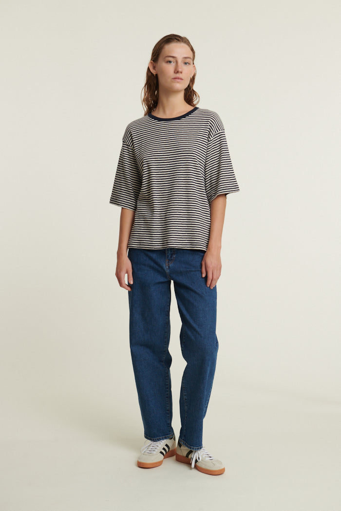 basic-apparel-silma-ss-tee-t-shirt-sky-captain-bio-baumwolle image 4