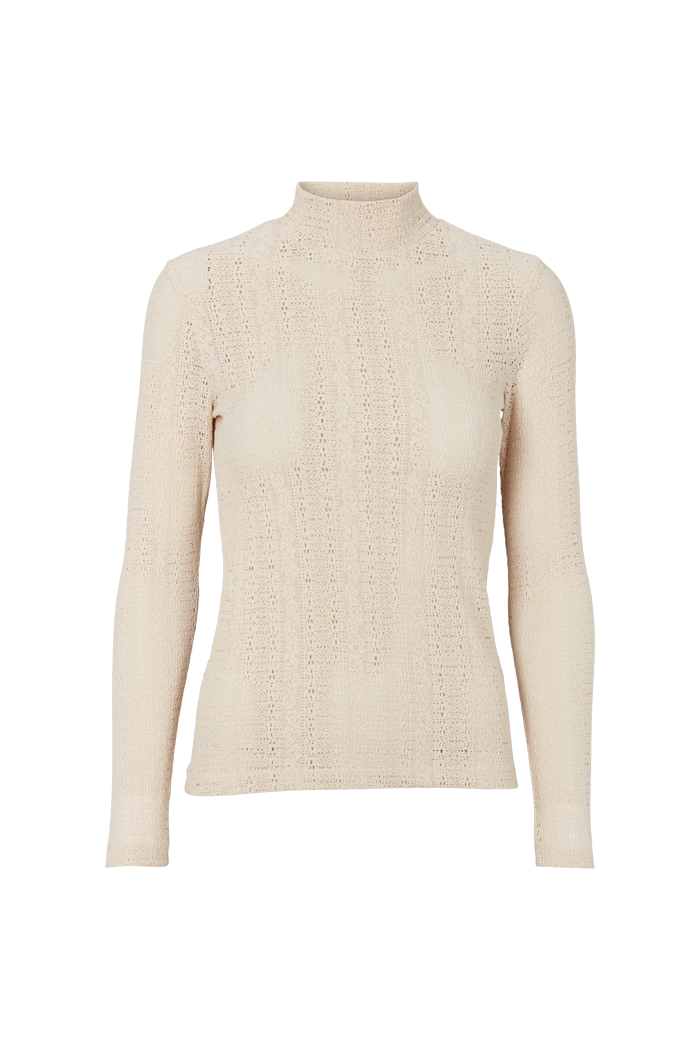 basic-apparel-suvi-t-neck-pullover-white-swan-enger-fit image 1