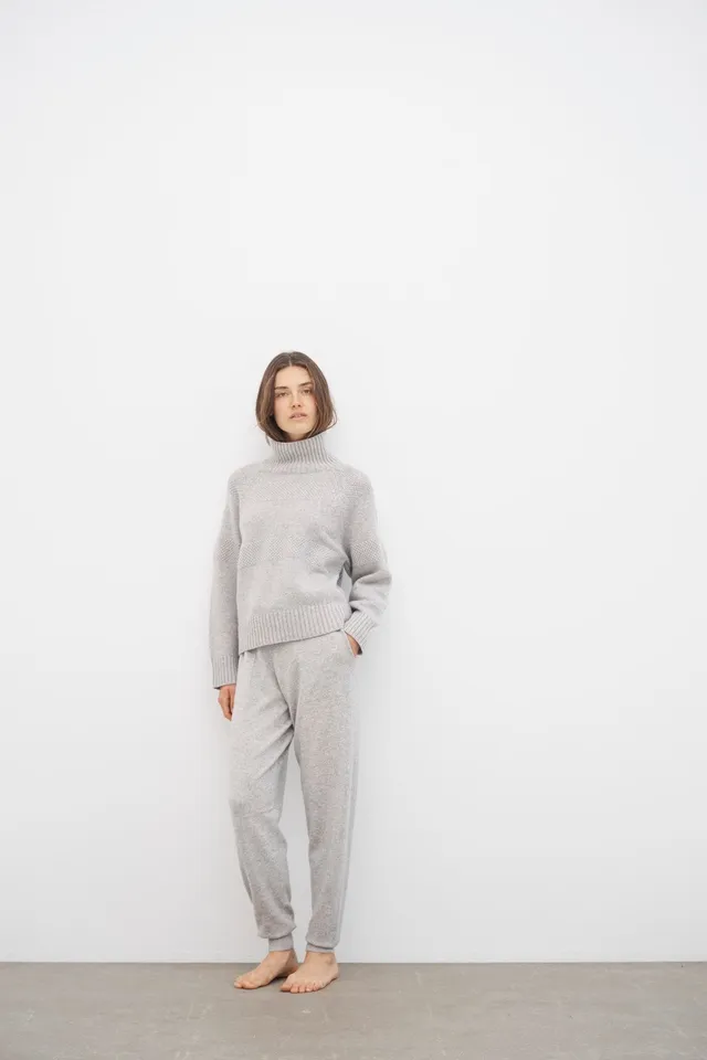 care-by-me-cornelia-hose-kaschmirhose-grau-s image 1