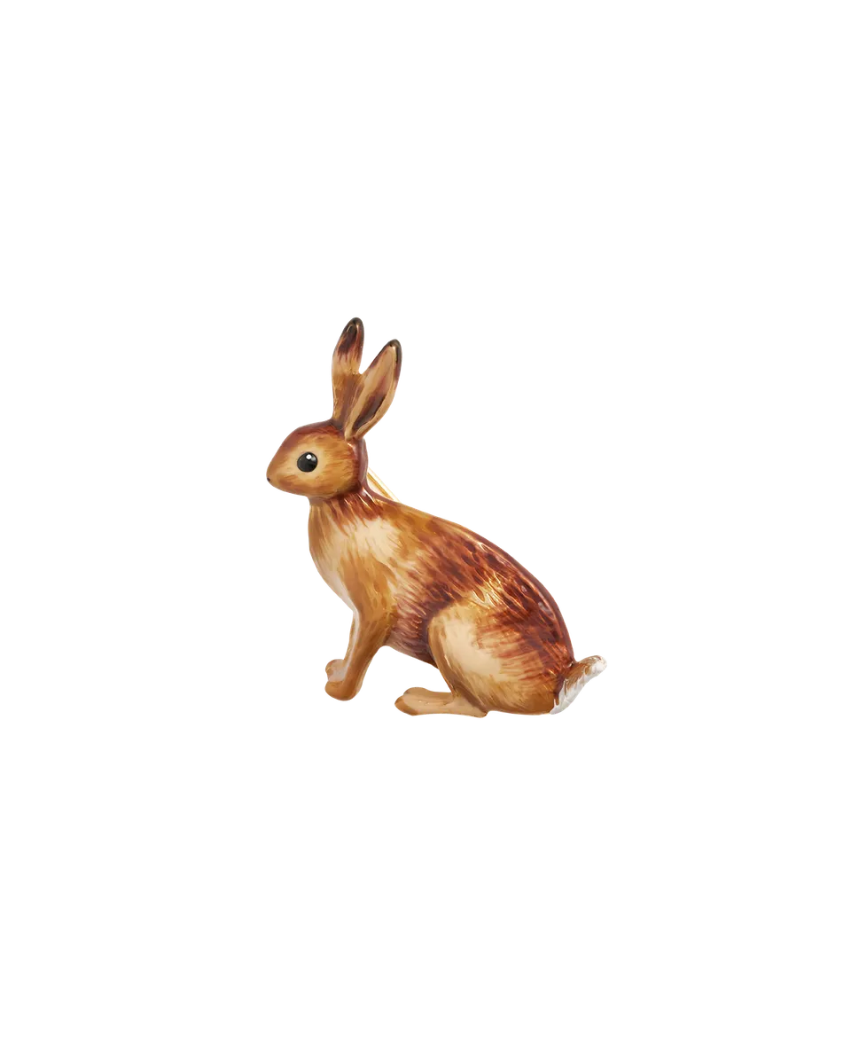fable-england-enamel-rabbit-brooch-brosche-hase-emaille image 1