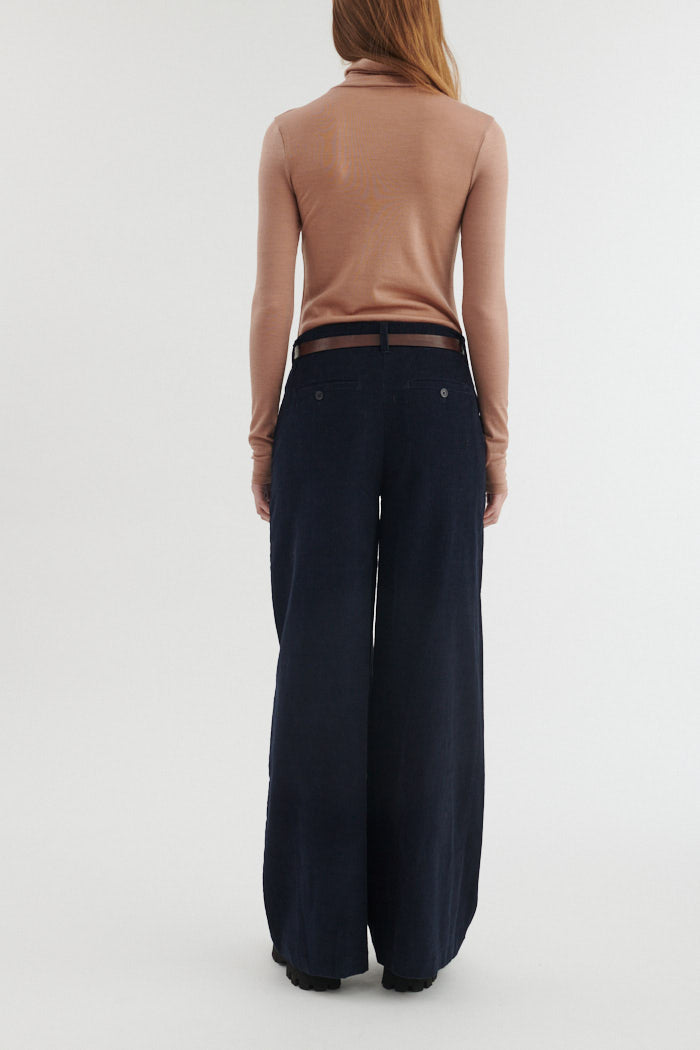 basic-apparel-millu-pants-cordhose-india-ink-bio-baumwolle image 4