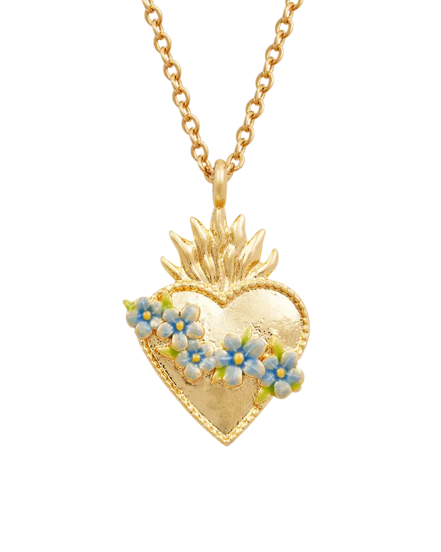 fable-england-jewellery-halskette-sacred-heart-gold image 1
