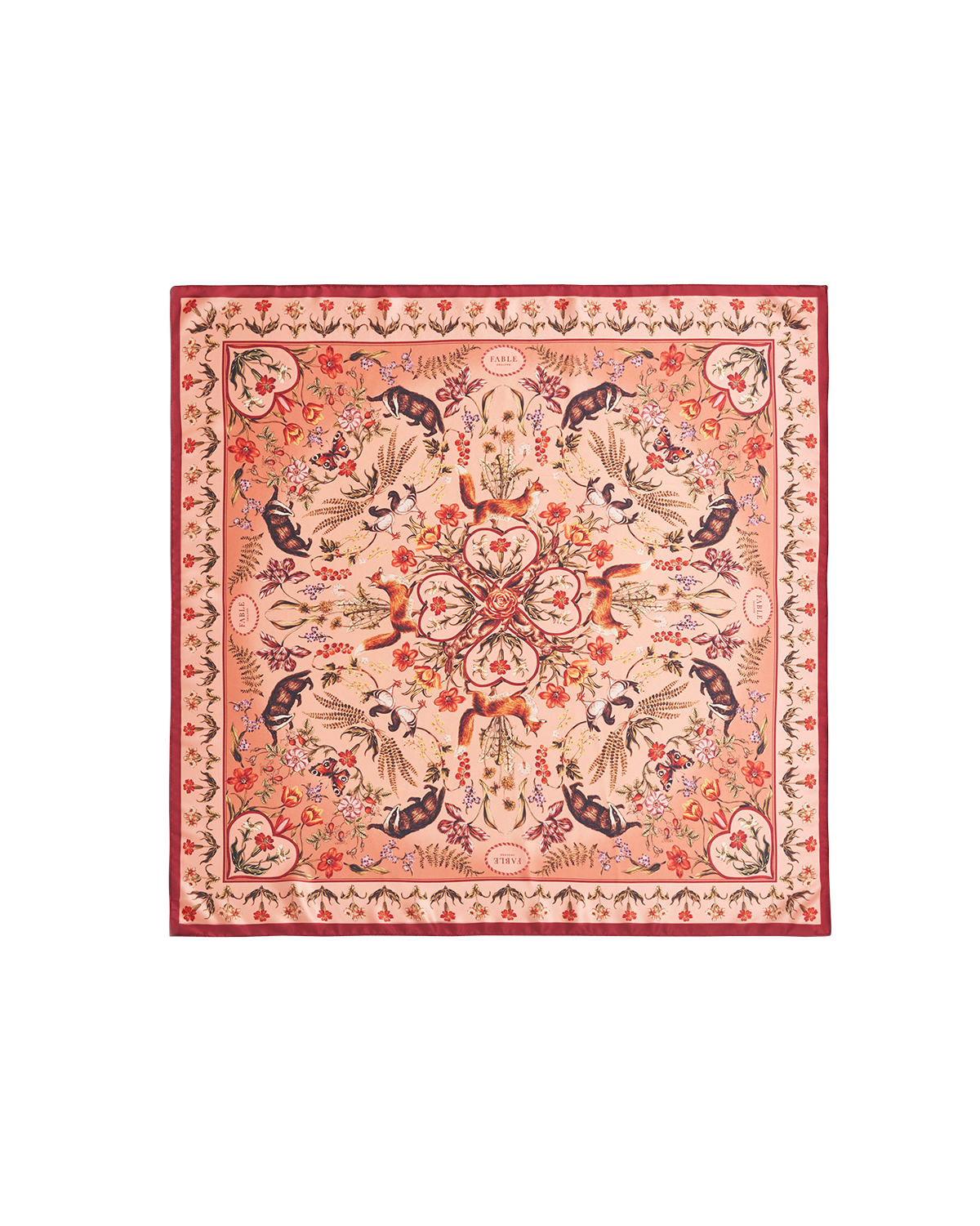 fable-england-folksy-fox-tales-tuch-pfirsich-quadrat image 1