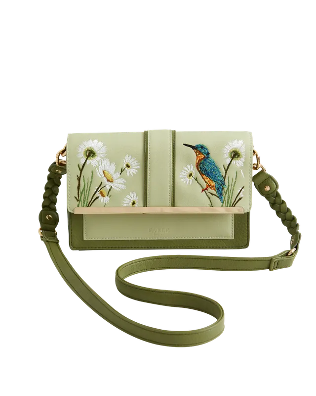 fable-england-handbags-kingfisher-umh-ngetasche-gr-n-stick image 1