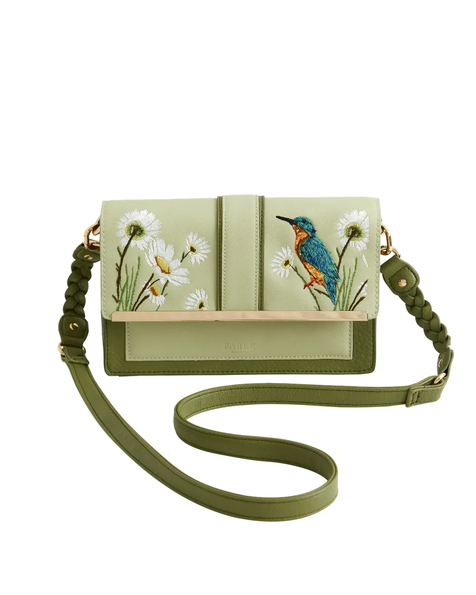 fable-england-handbags-kingfisher-umh-ngetasche-gr-n-stick image 1