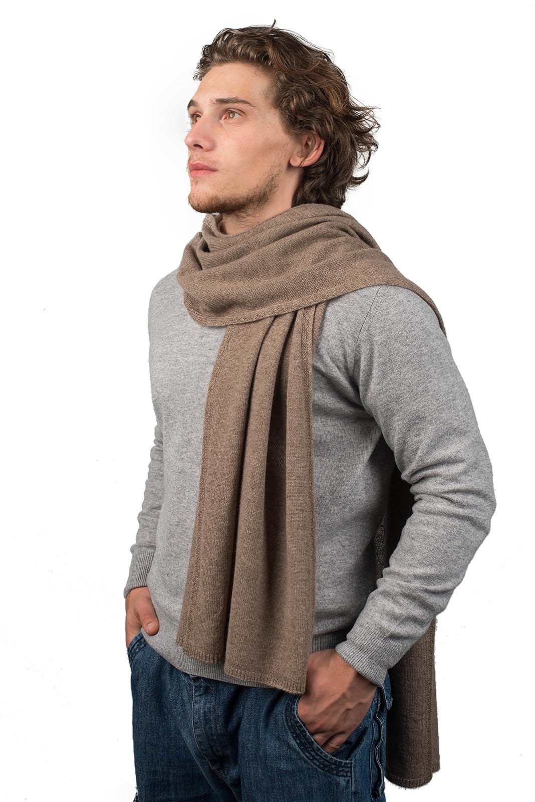 dalle-piane-scarf-breit-100-kaschmir-schal-nerz image 1