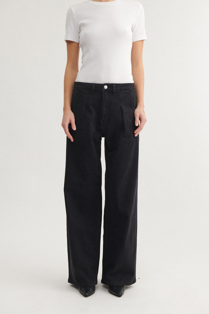 basic-apparel-jen-ba536-12-jeans-black-weites-bein image 2