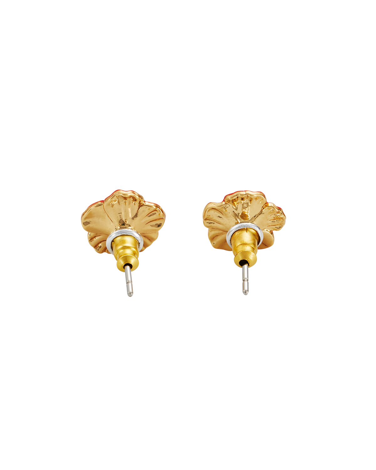 fable-england-red-blossom-ohrstecker-gold-granatapfel image 5