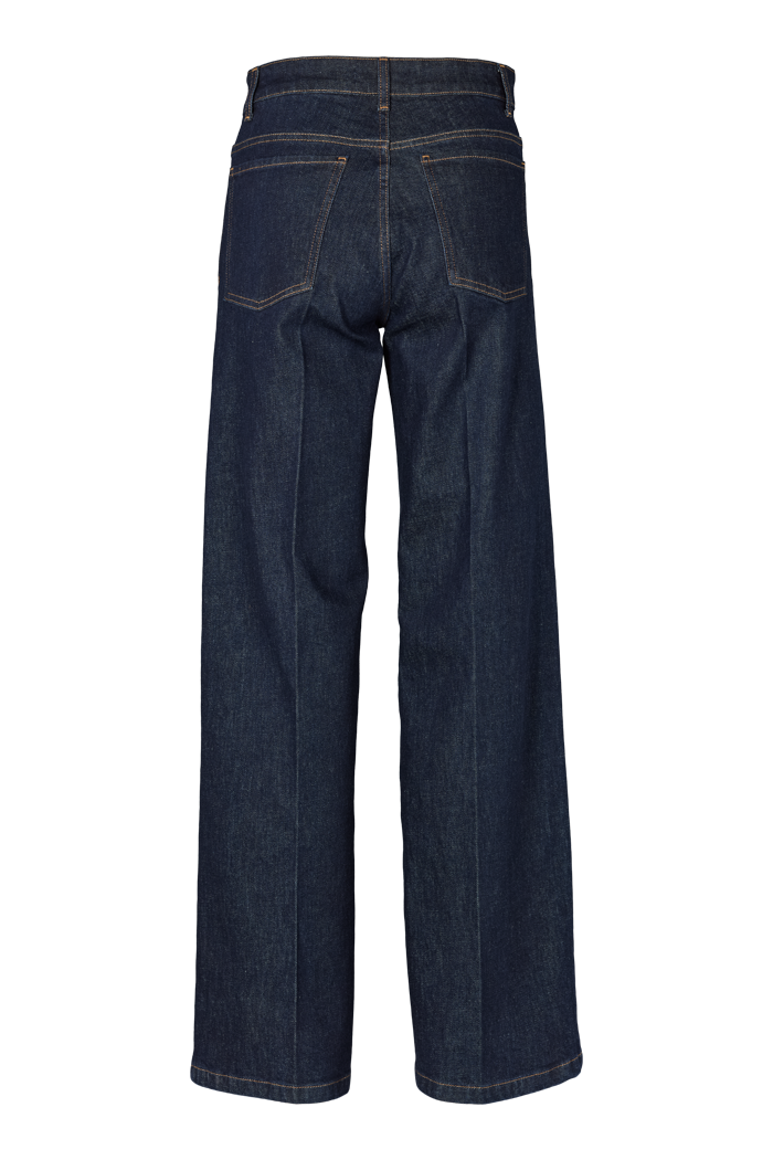 basic-apparel-enya-rinse-wash-jeans-damen-raw-denim-bio-baumwolle image 7