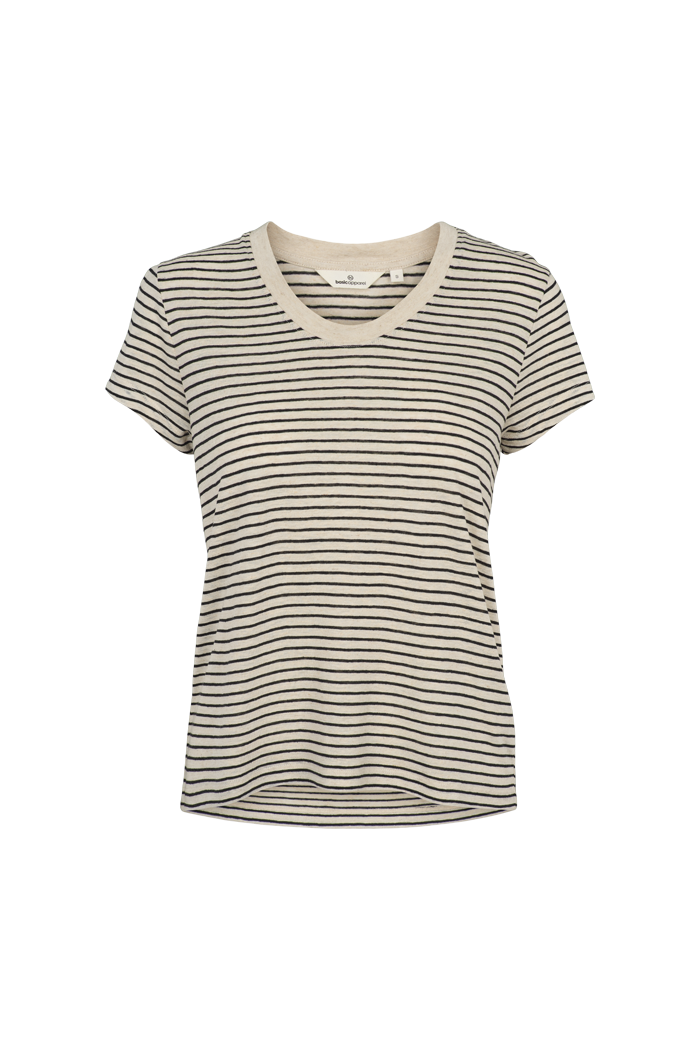 basic-apparel-ashly-ss-tee-t-shirt-birch-black-leinen image 6
