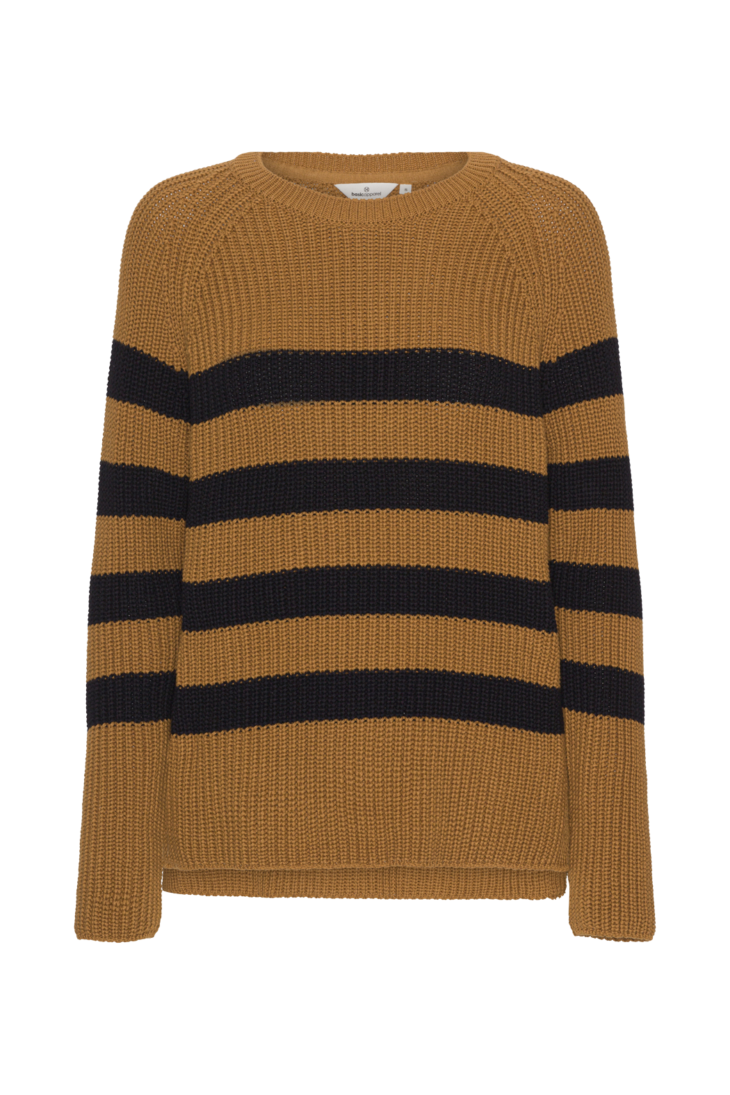 basic-apparel-sweety-sweater-pullover-bronze-brown-stripe image 4