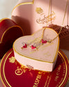 fable-england-lovestruck-heart-halskette-rot-gold image 2