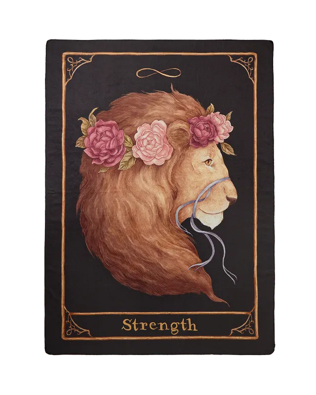 fable-england-scarves-strength-tarot-schal-decke-beige image 1