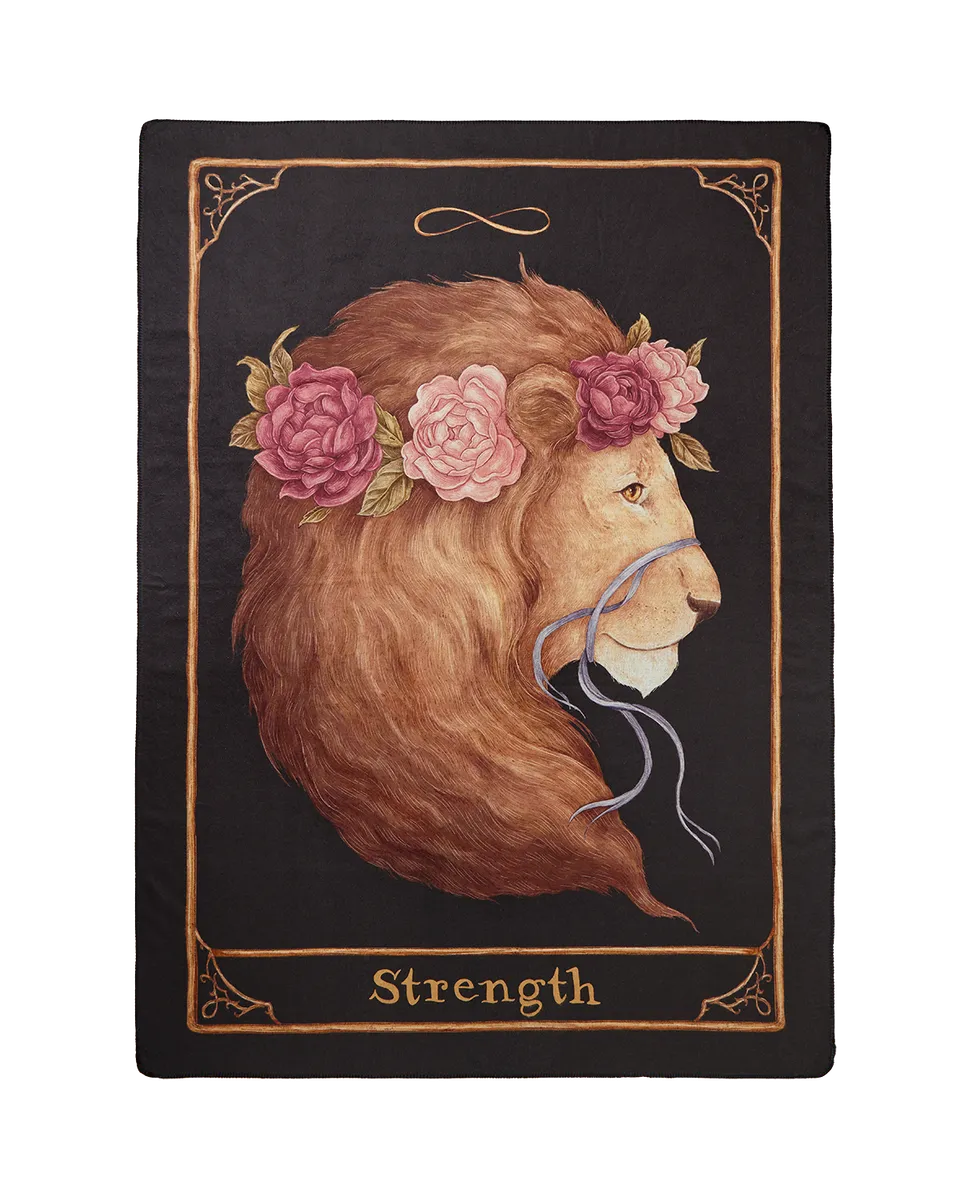 fable-england-scarves-strength-tarot-schal-decke-beige image 1
