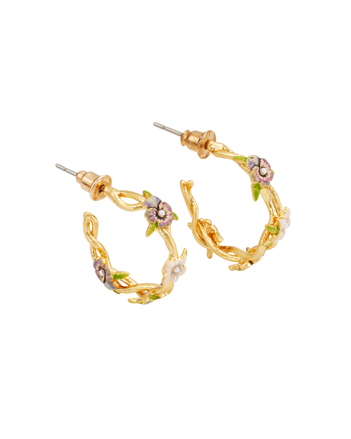 fable-england-wildflower-schmuckset-gold-creolen-armreif image 8