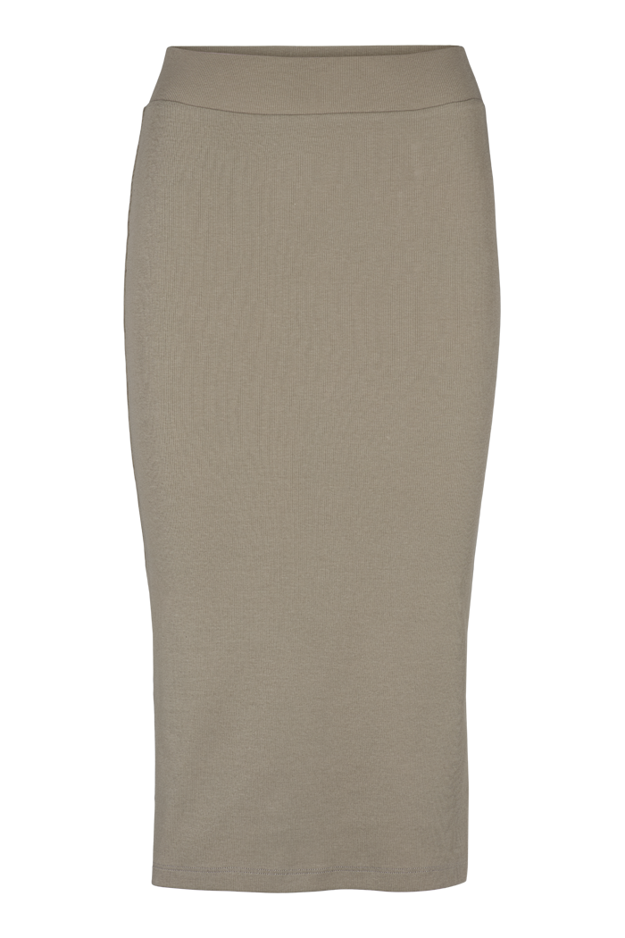 basic-apparel-ludmilla-long-skirt-ba146-18-rock-vetiver-bio image 1