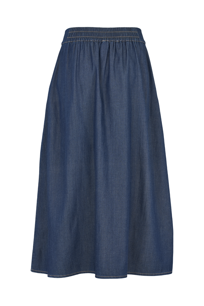 basic-apparel-bine-long-skirt-rock-mid-blue-tencel image 7