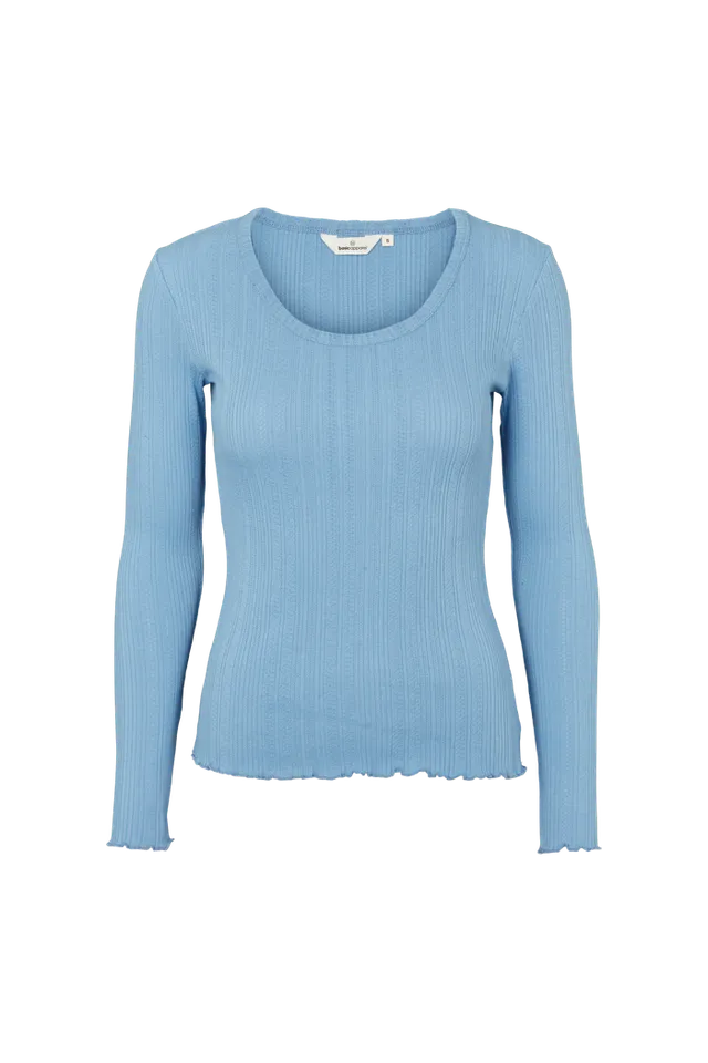 basic-apparel-scala-ls-tee-ashleigh-blue-bio-shirt image 1