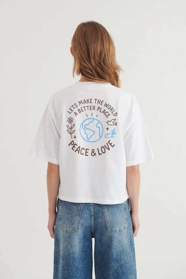 basic-apparel-raji-peace-love-ba118-36-t-shirt-riviera-print image 1
