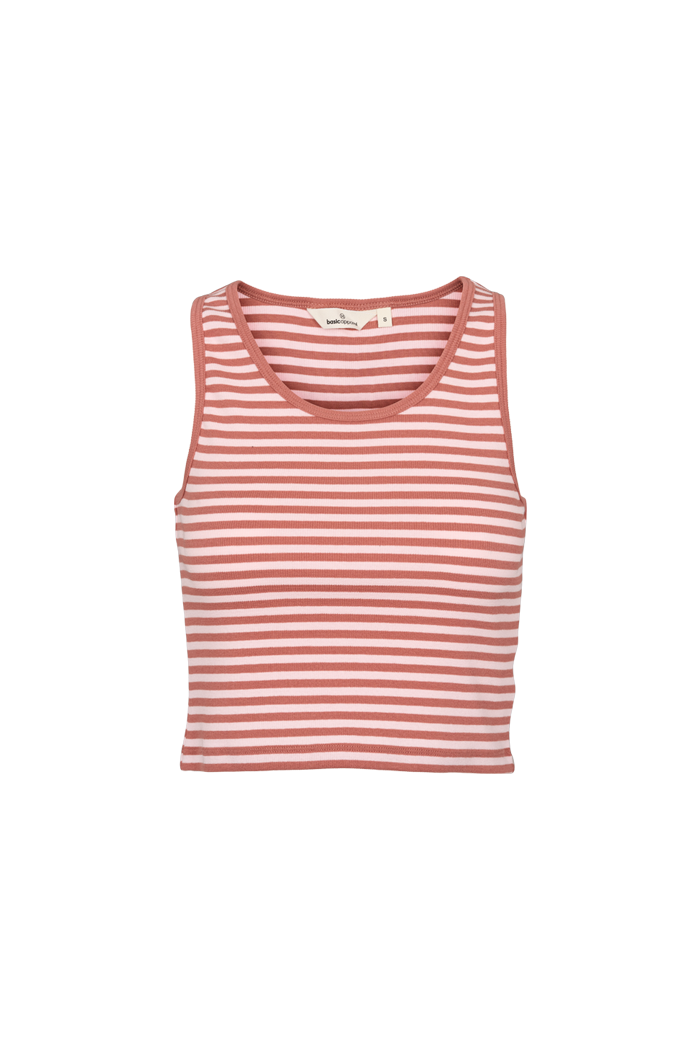 basic-apparel-ludmilla-stripe-crop-tank-top-cedar-bio image 1
