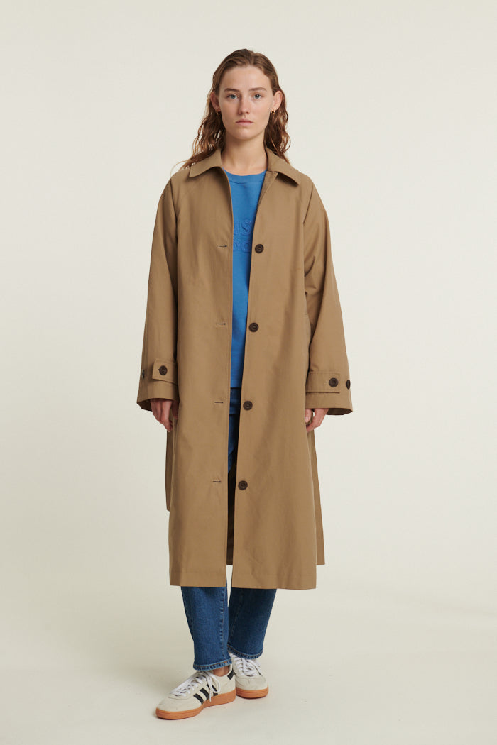 basic-apparel-gise-raglan-coat-mantel-sepia-tint-baumwolle image 3