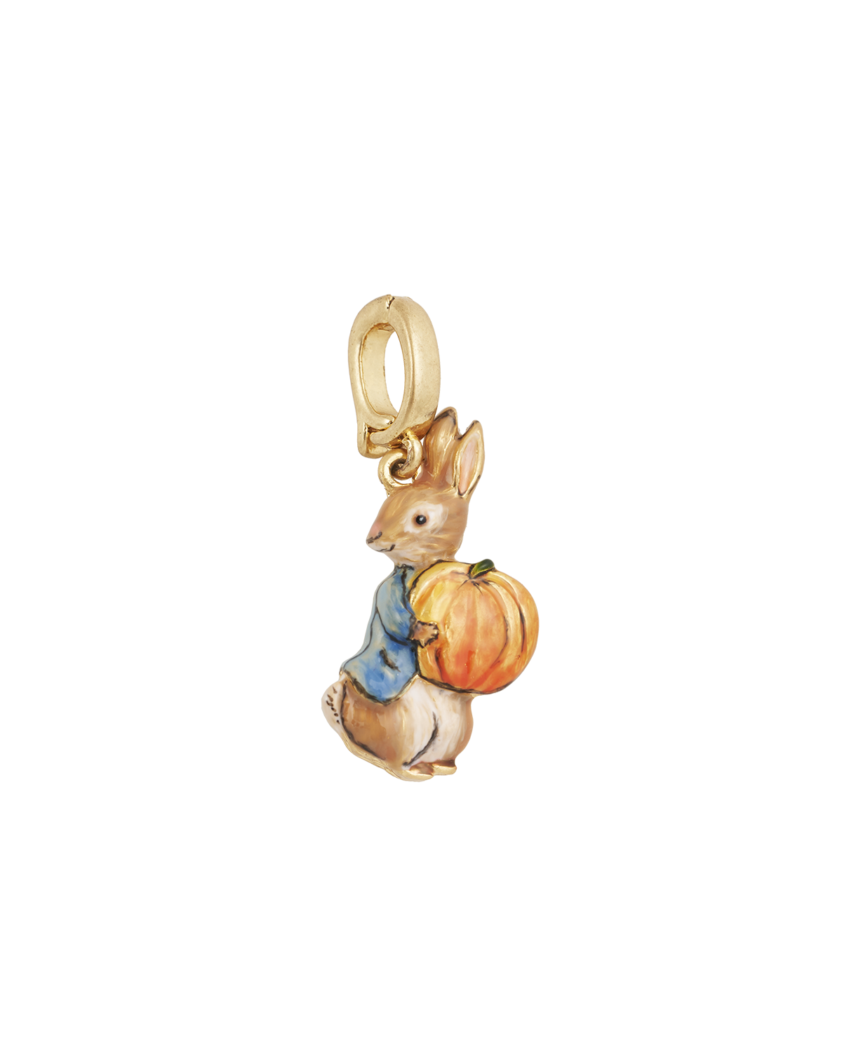 fable-england-jewellery-peter-rabbit-pumpkin-charm-emaille image 1