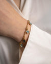 fable-england-jewellery-forget-me-not-armband-blumen-gold image 2