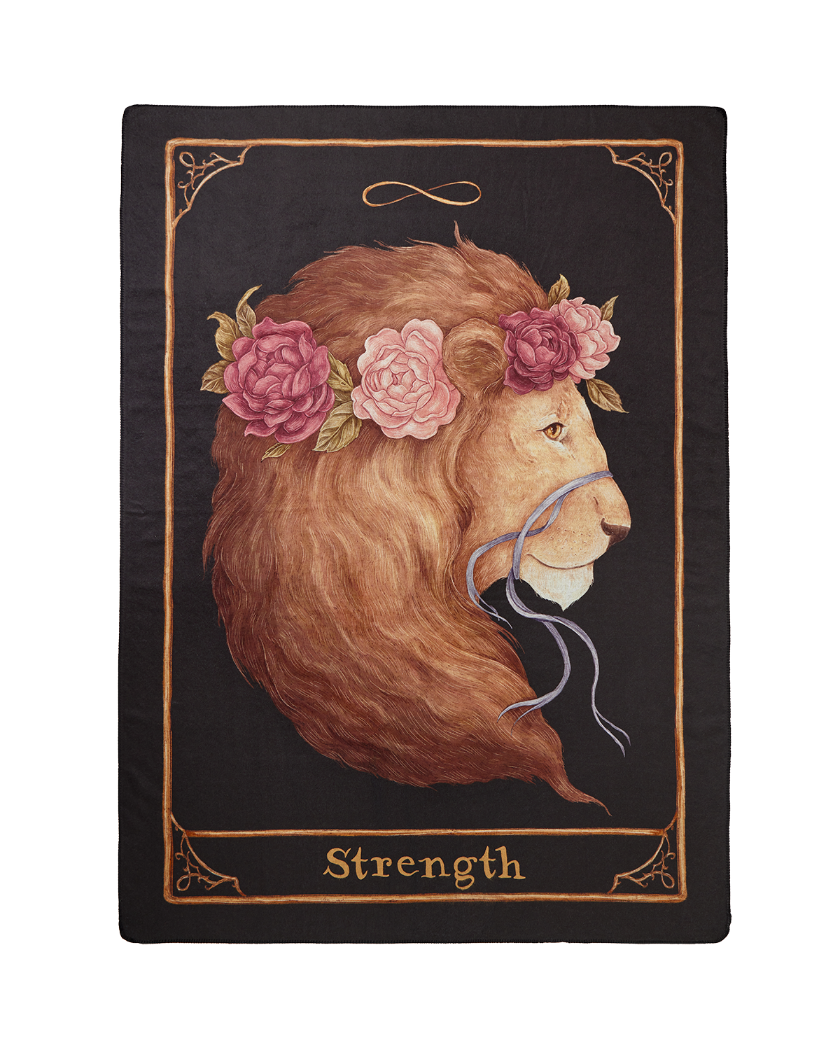 fable-england-scarves-strength-tarot-schal-decke-beige image 1