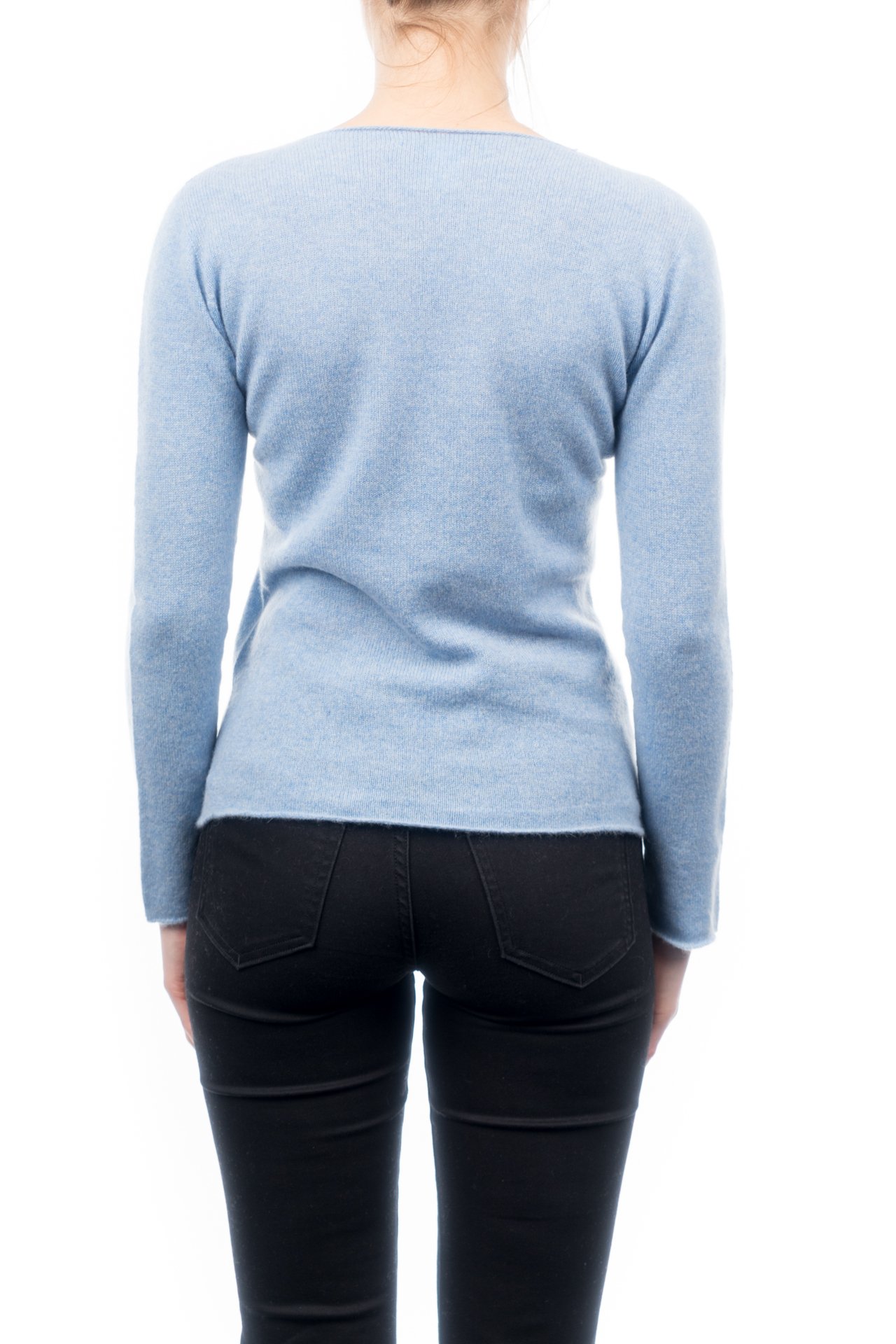 dalle-piane-cashmere-sweater-pullover-damen-himmelblau-100-kaschmir image 3