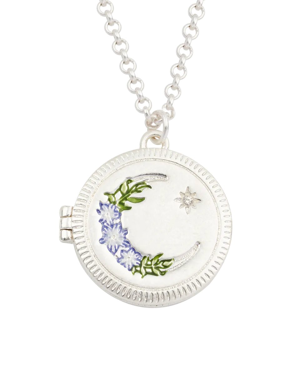 fable-england-nightshade-moon-locket-halskette-silber-medaillon image 1