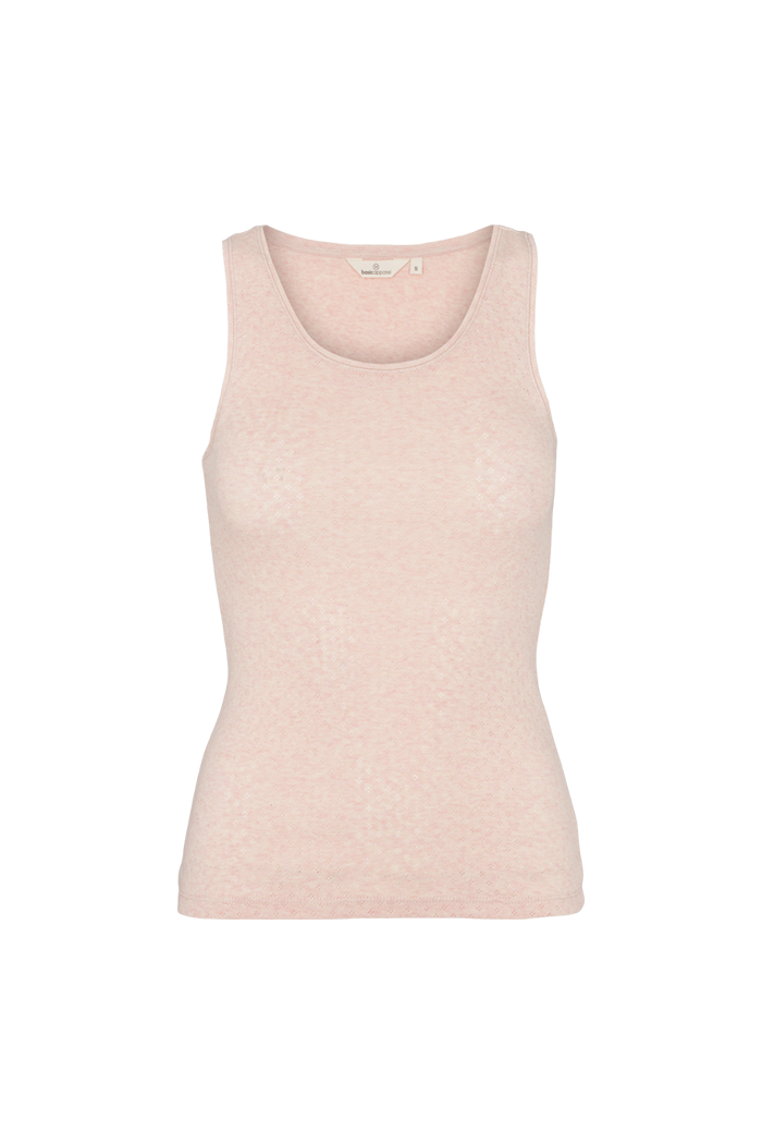 basic-apparel-arense-tank-tanktop-pink-melange-bio-baumwolle image 1