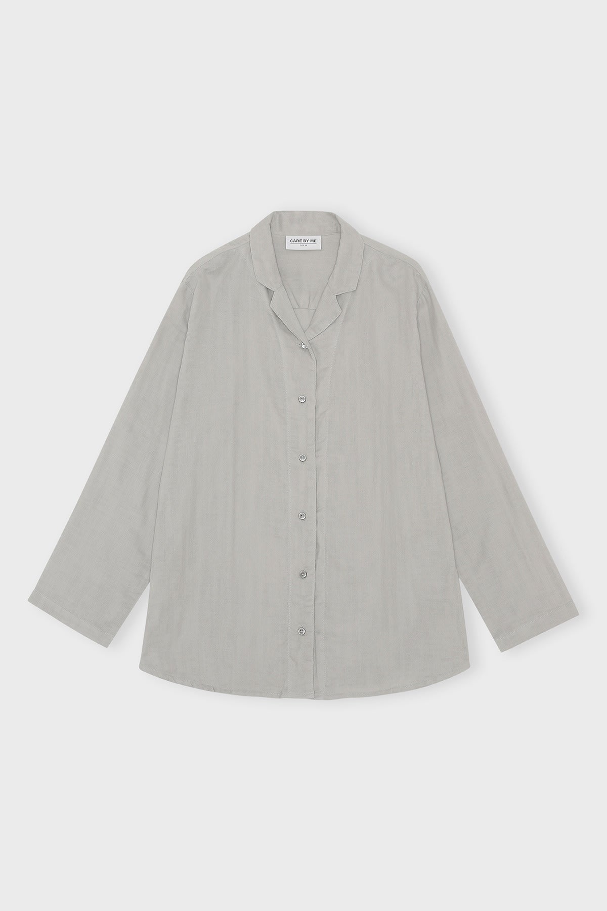 care-by-me-vivienne-shirt-bluse-hellgrau-bio-baumwolle image 4
