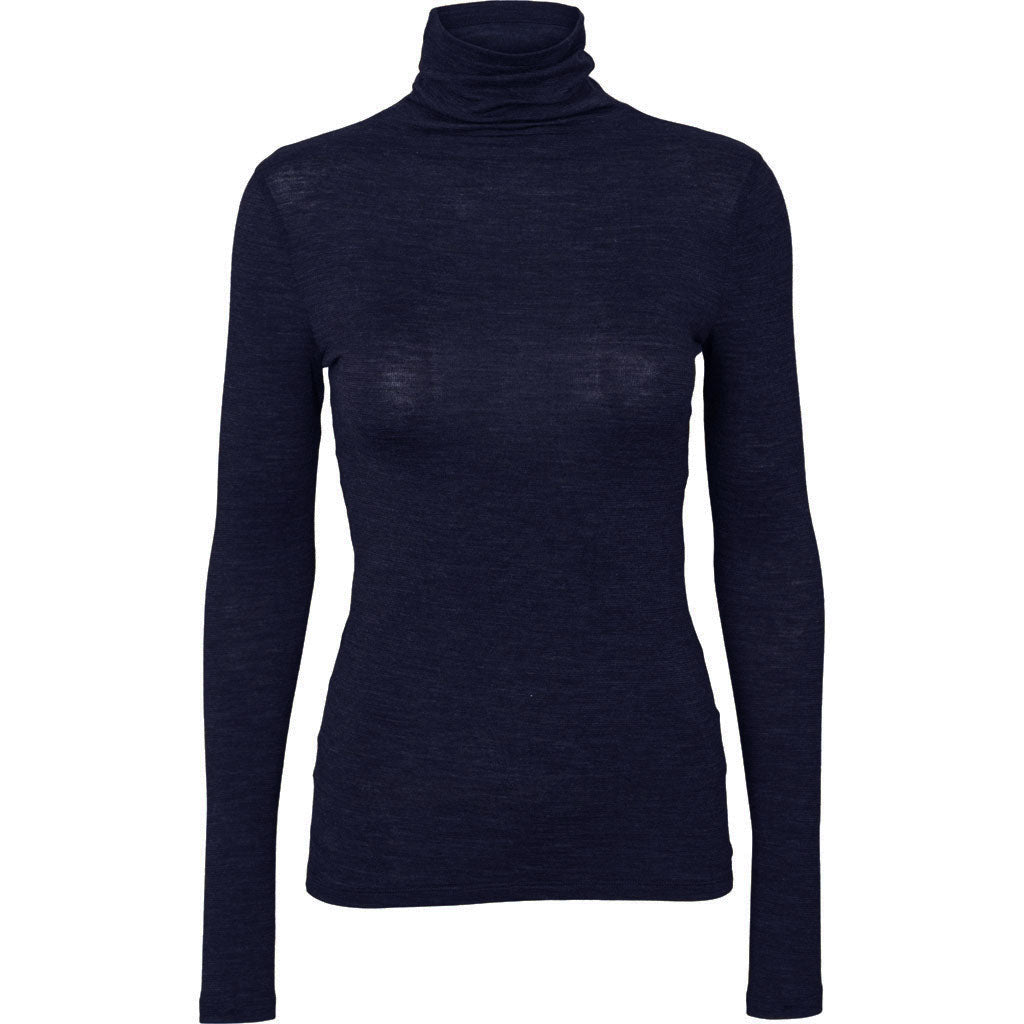 basic-apparel-rinja-t-neck-langarmshirt-sky-captain-wolle image 6