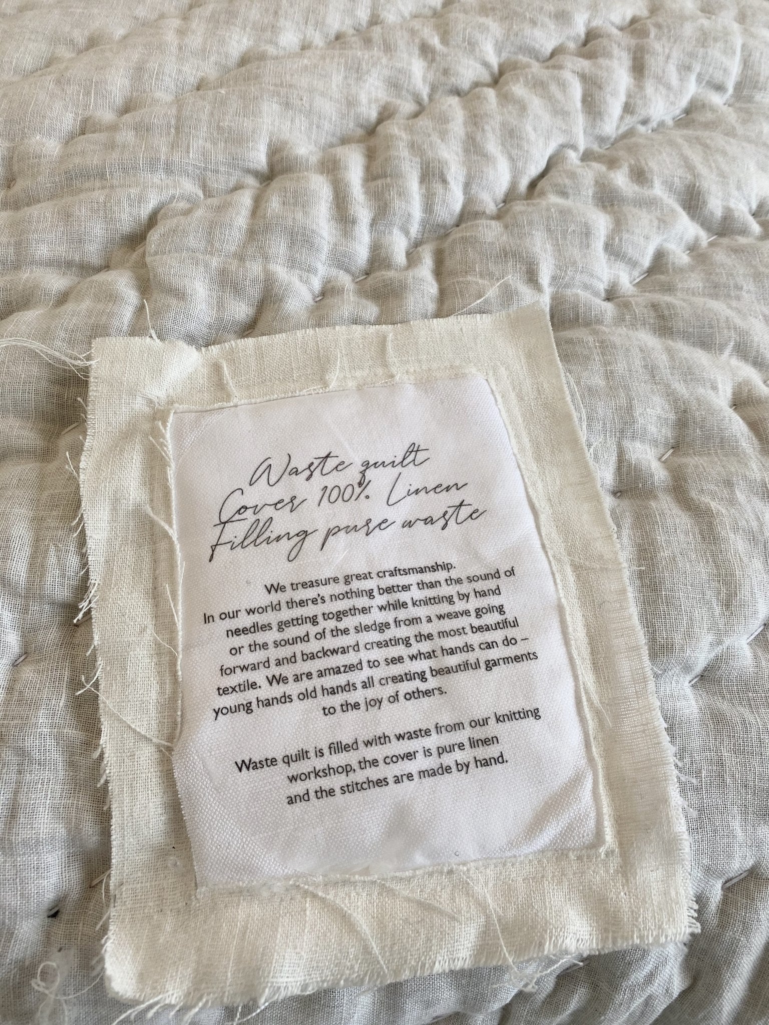 care-by-me-waste-quilt-leinen-decke-nature-140x220 image 4