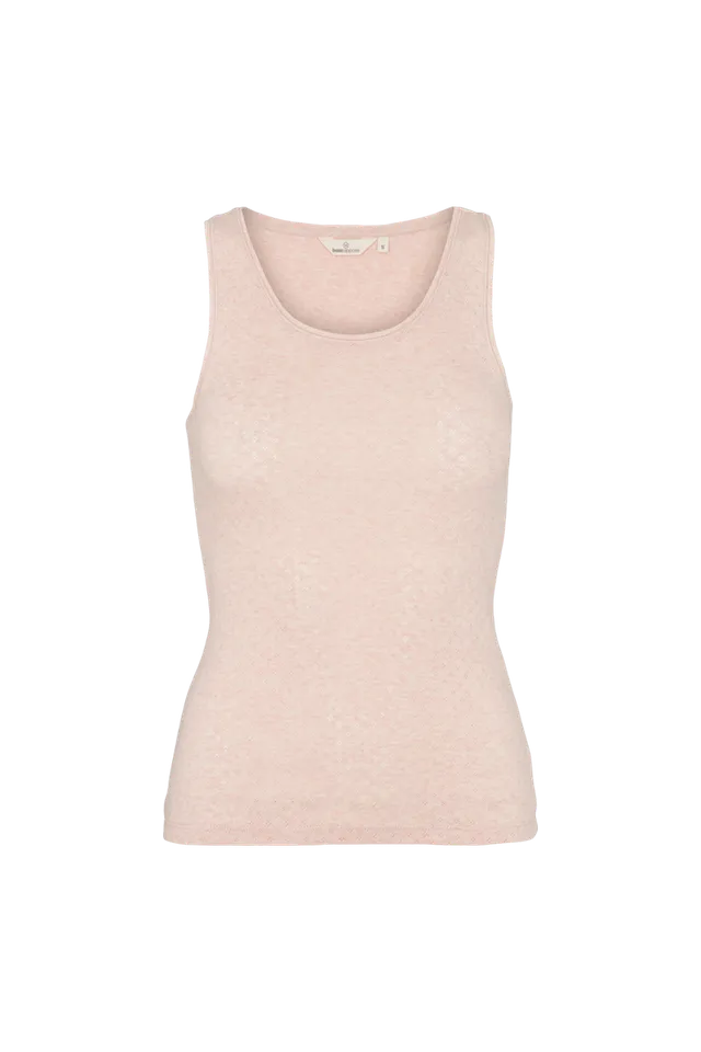 basic-apparel-arense-tank-tanktop-pink-melange-bio-baumwolle image 1