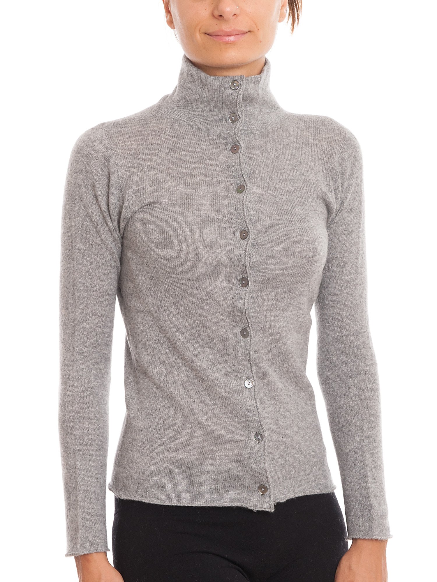 dalle-piane-cashmere-strickjacke-kaschmir-knopfleiste-damen-2 image 2