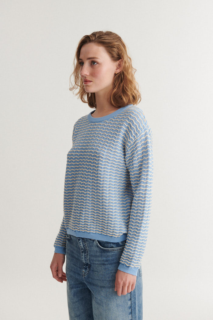 basic-apparel-cashi-pullover-dutch-canal-bio-baumwolle-rundhals image 3