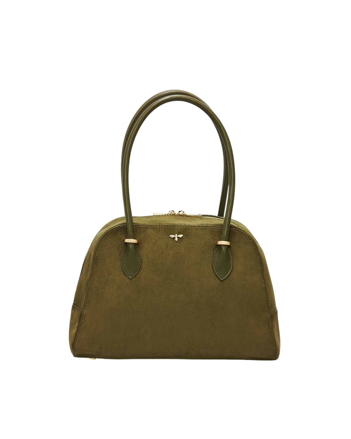 fable-england-amelia-faux-suede-schultertasche-khaki image 6