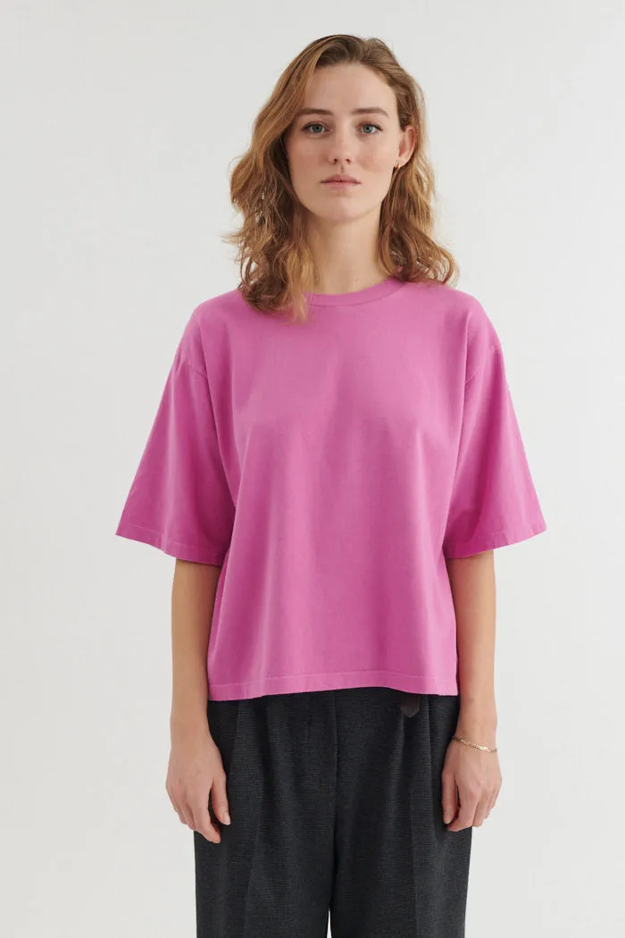 basic-apparel-boni-ss-t-shirt-purple-orchid-bio-baumwolle image 1