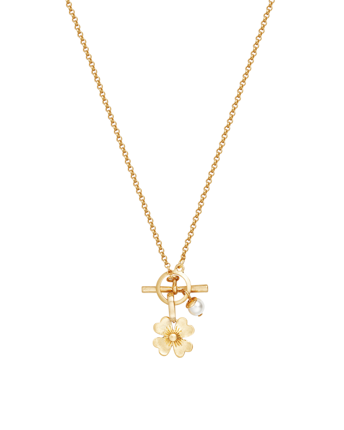 fable-england-clover-halskette-gold-kleeblatt-perle image 5