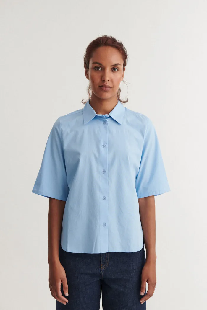 basic-apparel-silje-ba416-bluse-damen-frozen-fjord-kurzarm-bio image 1