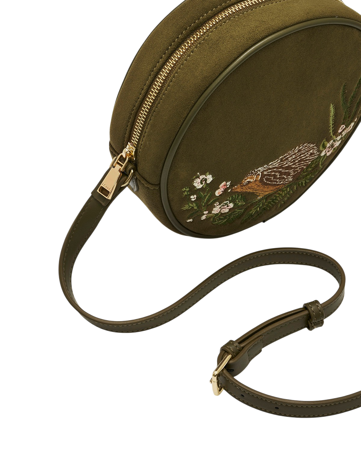fable-england-chloe-umh-ngetasche-khaki-igel-stickerei image 7