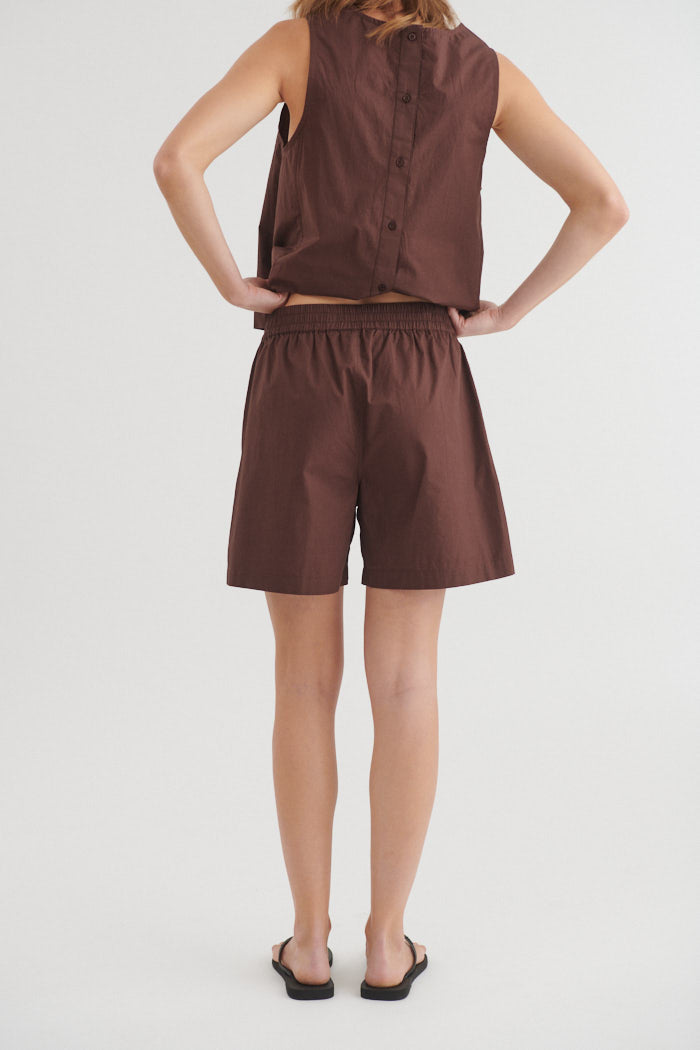 basic-apparel-silje-shorts-baumwollshorts-chicory-coffee-gots image 3
