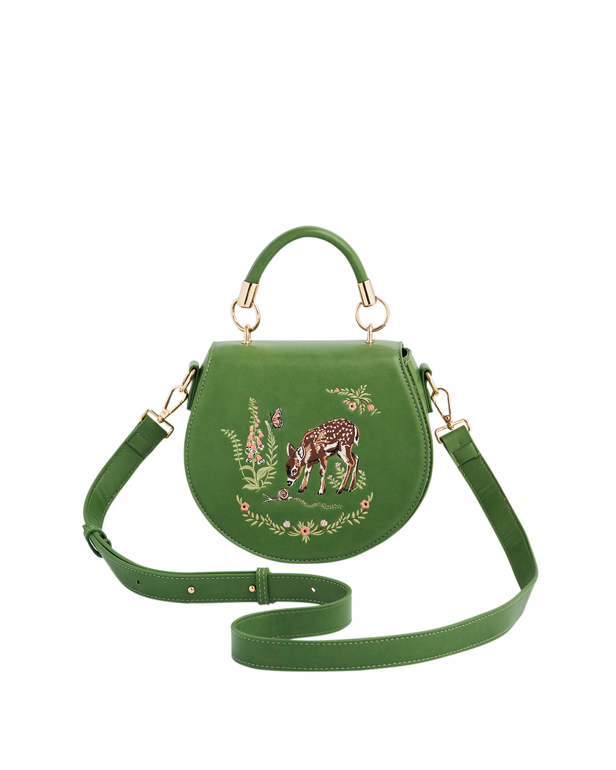 fable-england-handbags-fawn-snail-saddle-tasche-gr-n image 3