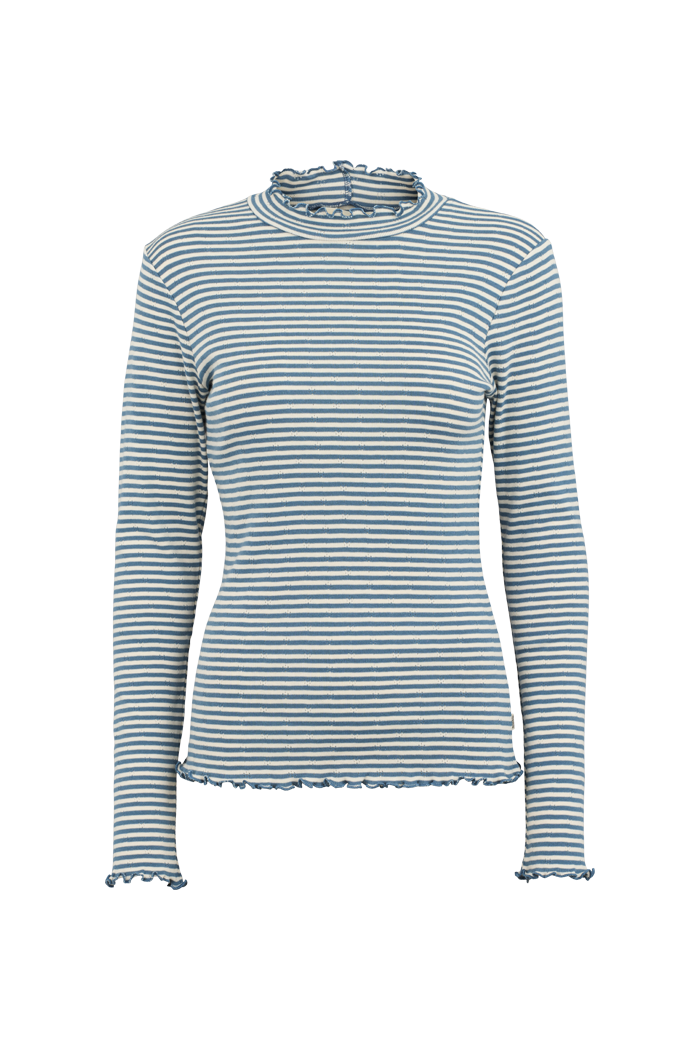 basic-apparel-silma-high-neck-shirt-copen-blue-birch image 6