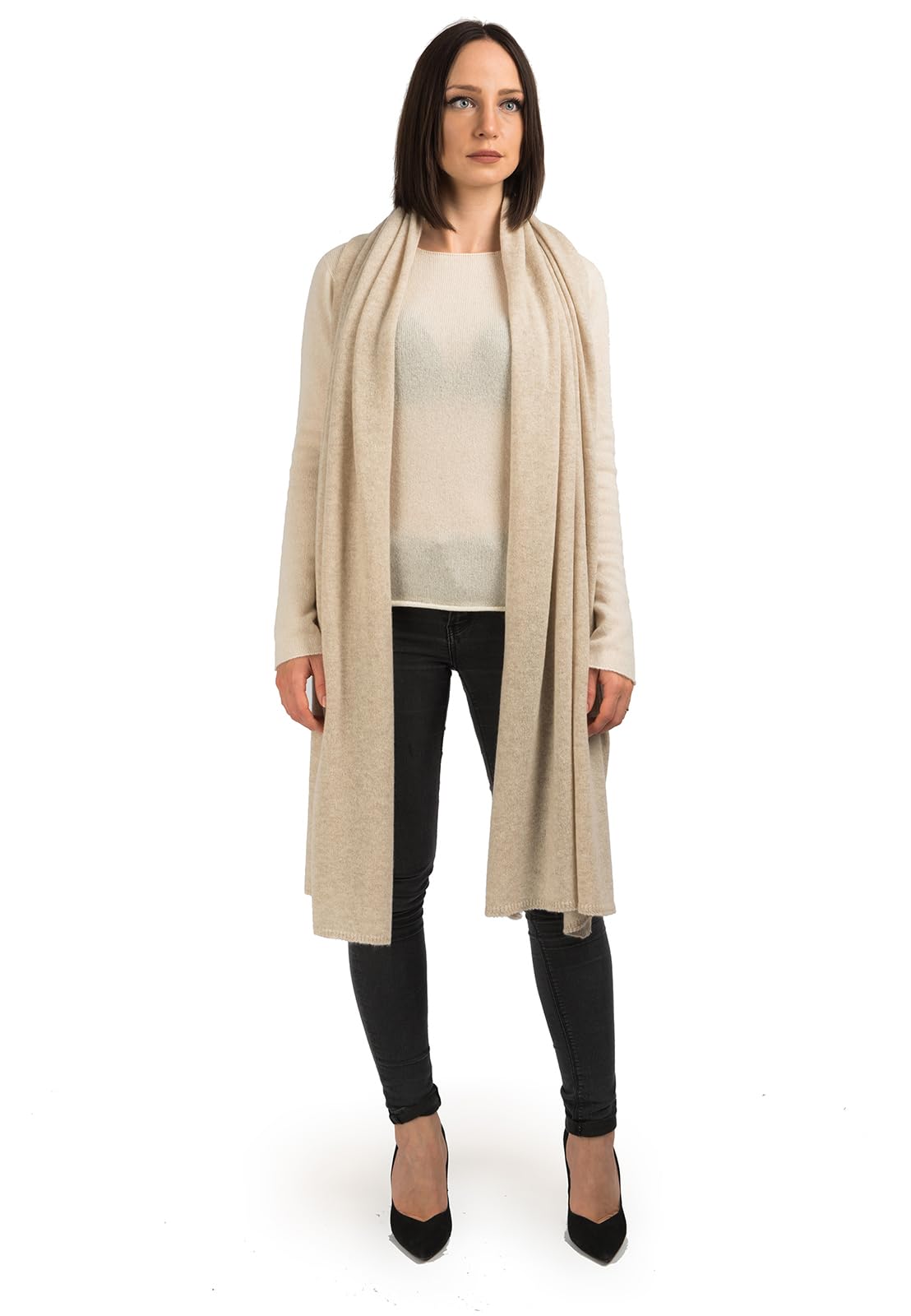 dalle-piane-cashmere-stole-stola-100-kaschmir-beige image 2