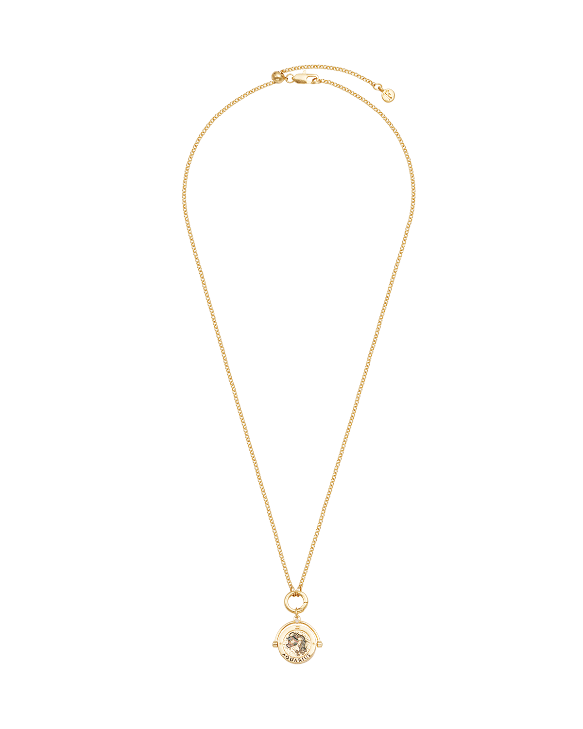 fable-england-jewellery-aquarius-gold-halskette-sternzeichen image 6